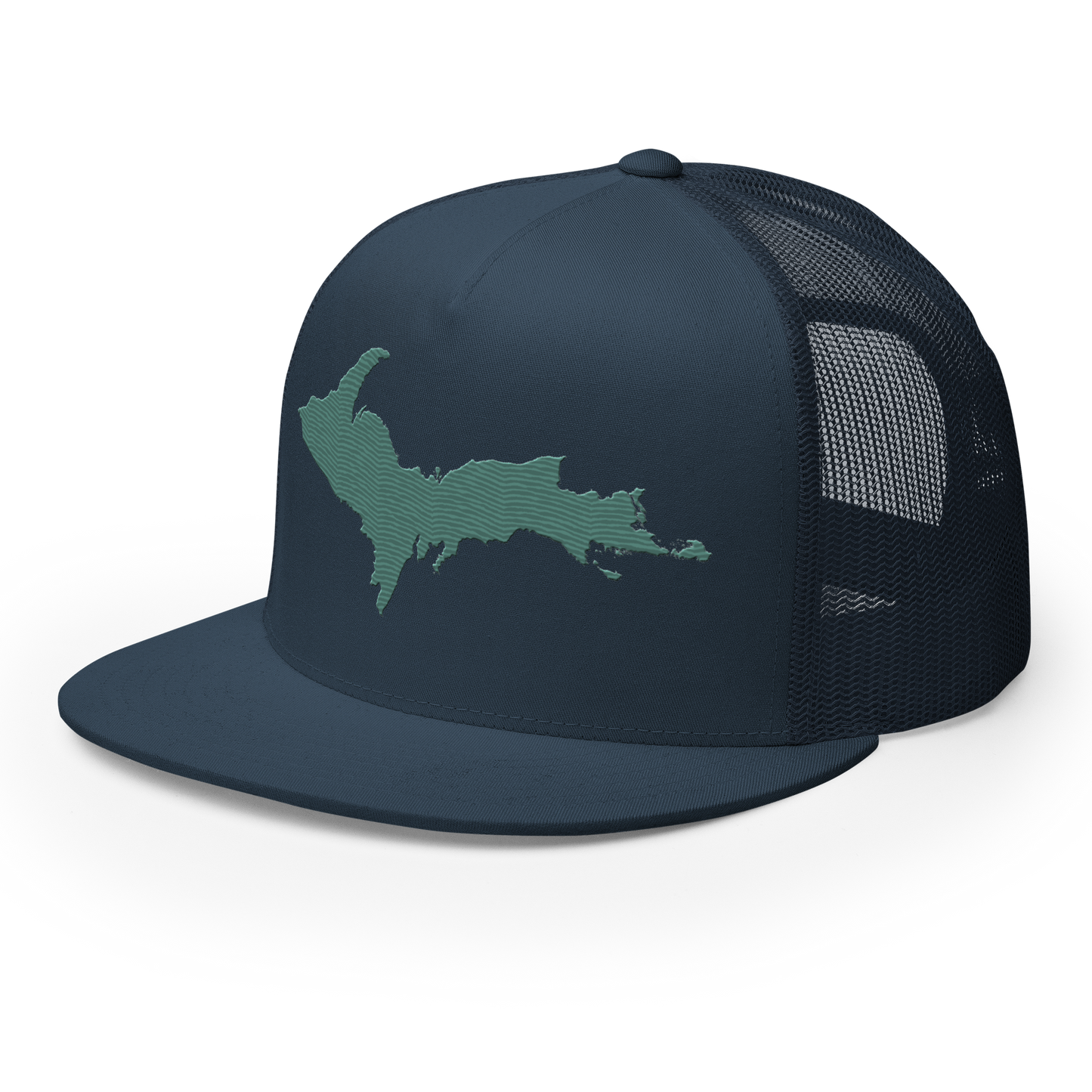 Upper Peninsula Trucker Hat | 5-Panel - Copper Green