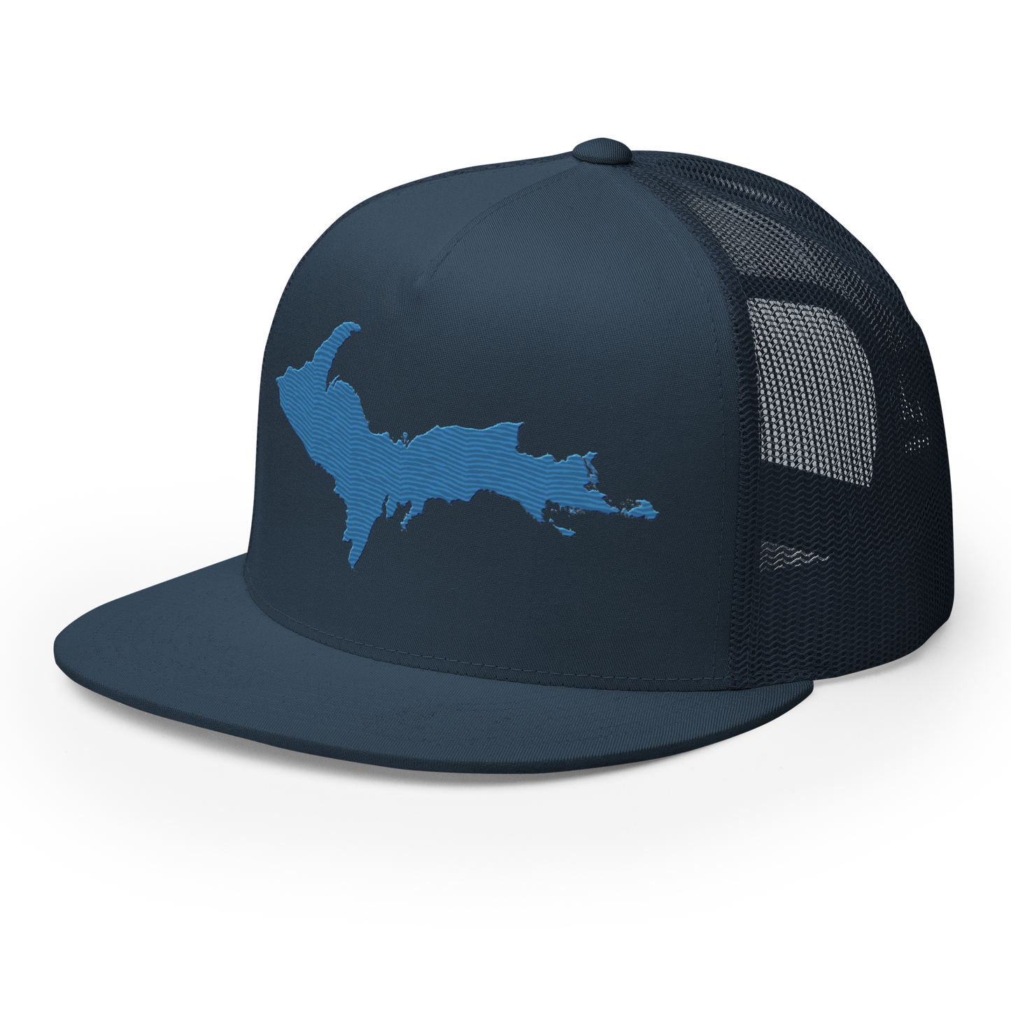 Upper Peninsula Trucker Hat | 5-Panel - Superior Blue