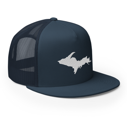 Michigan Upper Peninsula Trucker Hat (w/ UP Outline) | 5-Panel