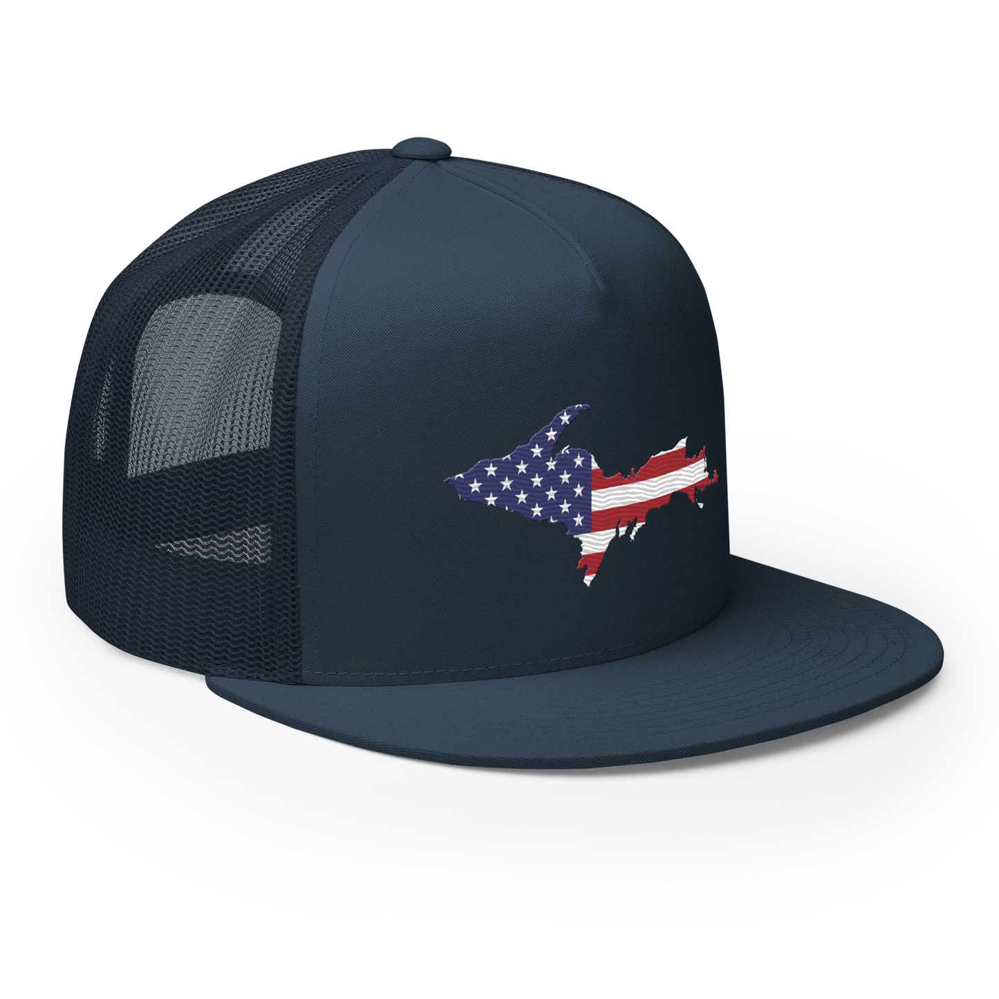 Michigan Upper Peninsula Trucker Hat (w/ Patriot Edition) | 5-Panel