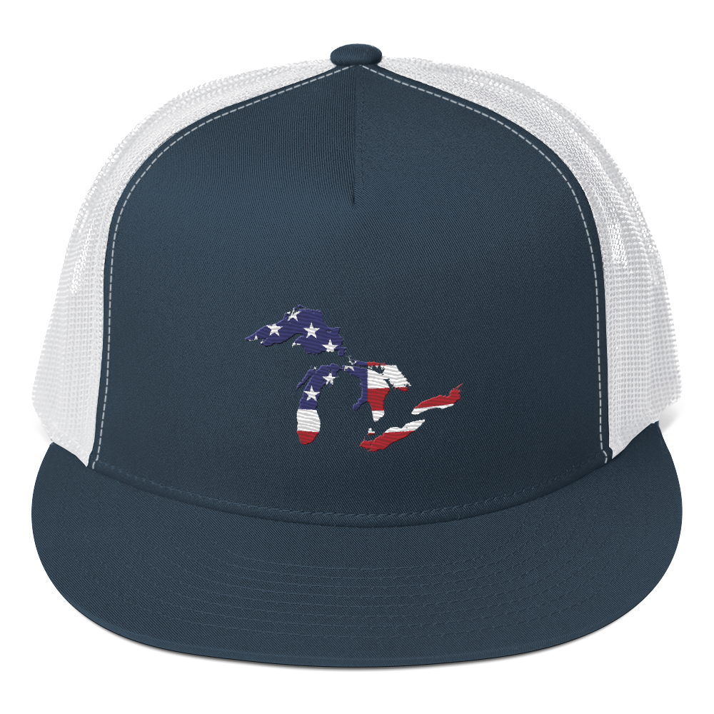 Great Lakes Trucker Hat (Patriot Edition) | 5-Panel