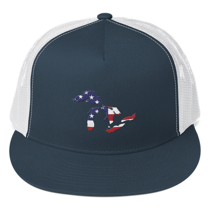 Great Lakes Trucker Hat (Patriot Edition) | 5-Panel