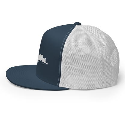 Michigan Upper Peninsula Trucker Hat (w/ UP Outline) | 5-Panel