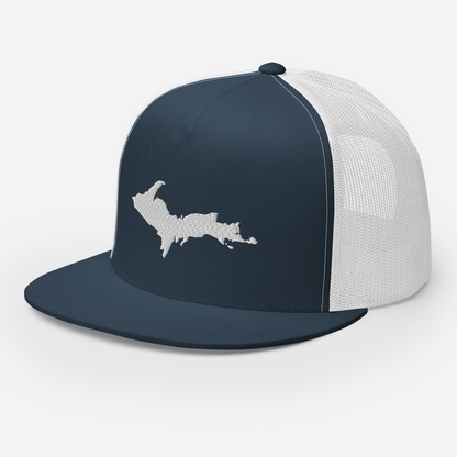 Michigan Upper Peninsula Trucker Hat (w/ UP Outline) | 5-Panel