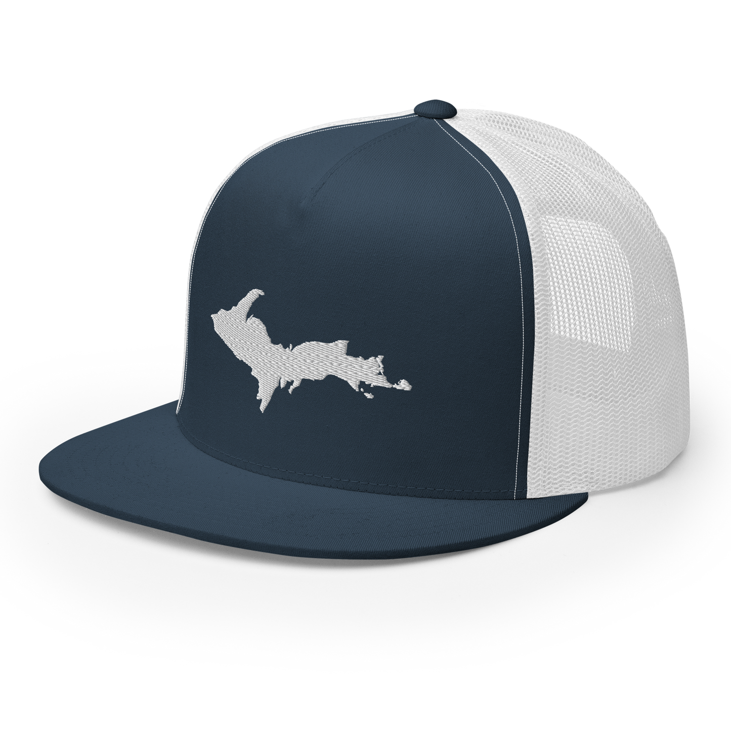 Michigan Upper Peninsula Trucker Hat (w/ UP Outline) | 5-Panel