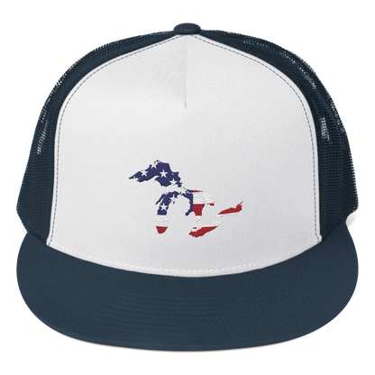 Great Lakes Trucker Hat (Patriot Edition) | 5-Panel