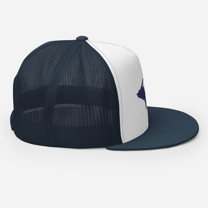 Michigan Upper Peninsula Trucker Hat (w/ UP Outline) | 5-Panel