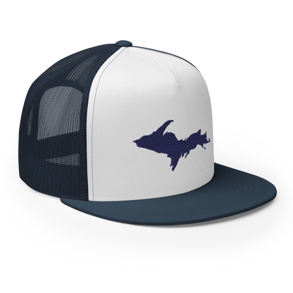 Michigan Upper Peninsula Trucker Hat (w/ UP Outline) | 5-Panel