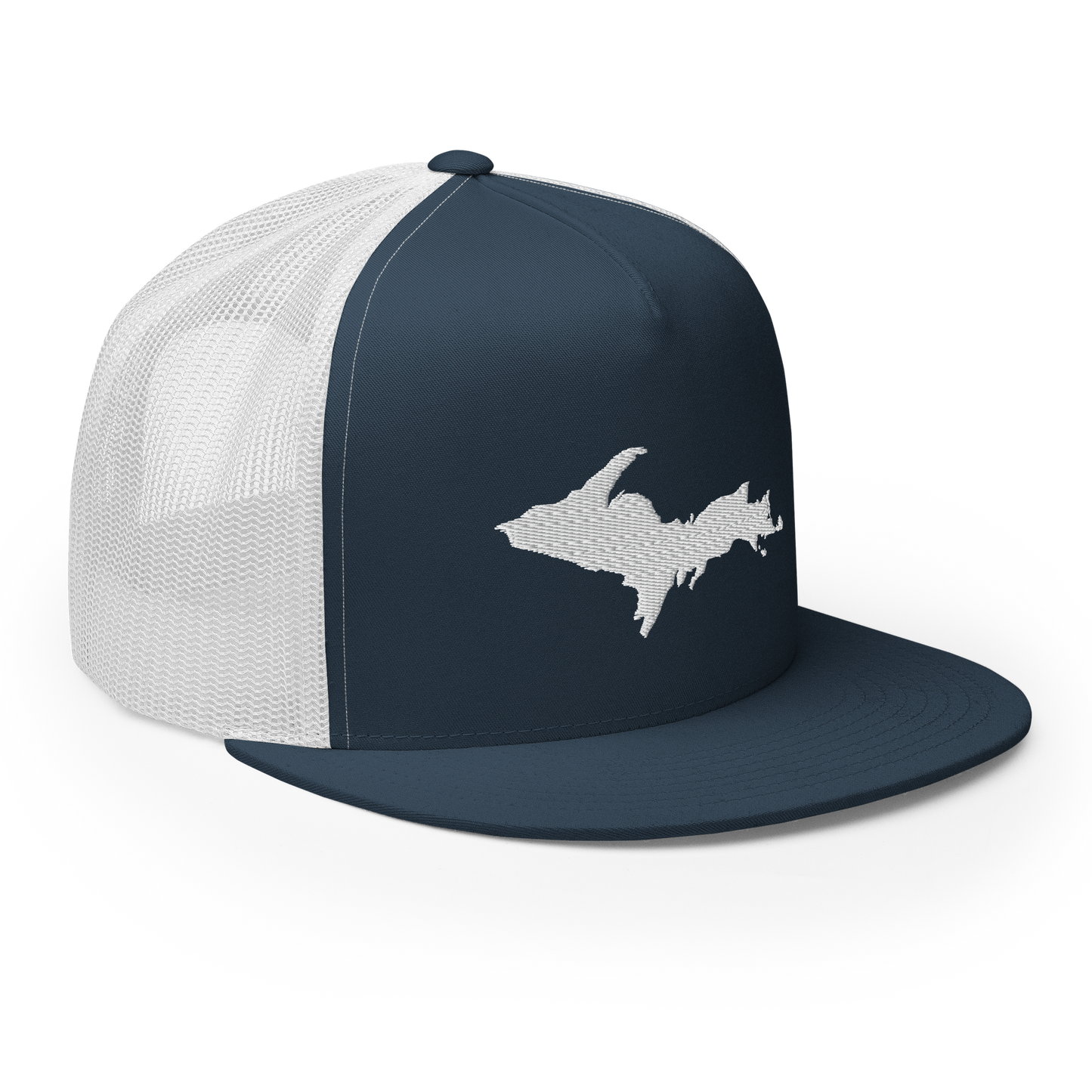 Michigan Upper Peninsula Trucker Hat (w/ UP Outline) | 5-Panel