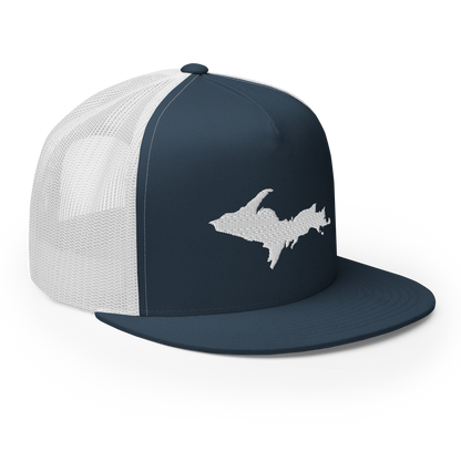 Michigan Upper Peninsula Trucker Hat (w/ UP Outline) | 5-Panel