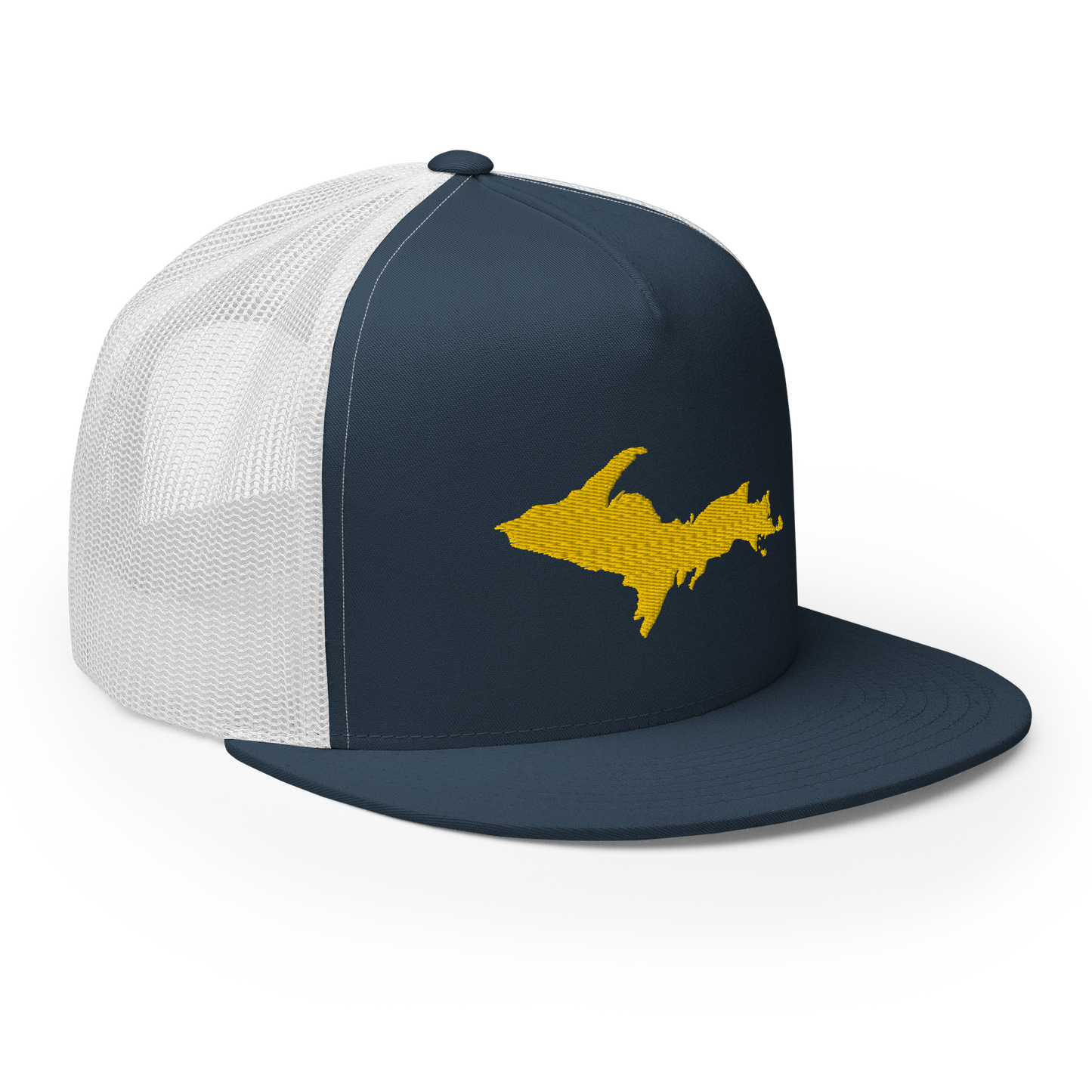 Michigan Upper Peninsula Trucker Hat (w/ UP Outline) | 5-Panel