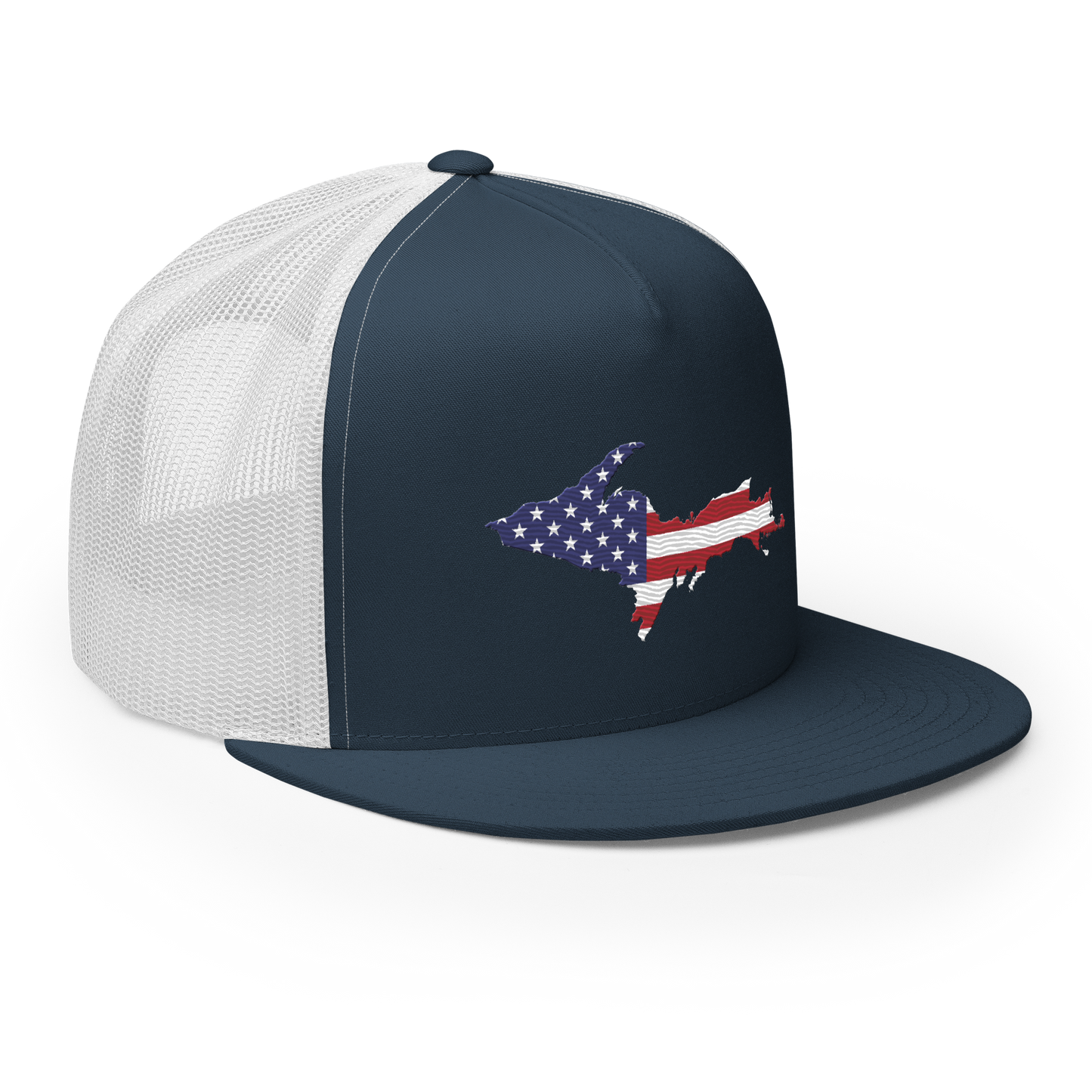 Michigan Upper Peninsula Trucker Hat (w/ Patriot Edition) | 5-Panel