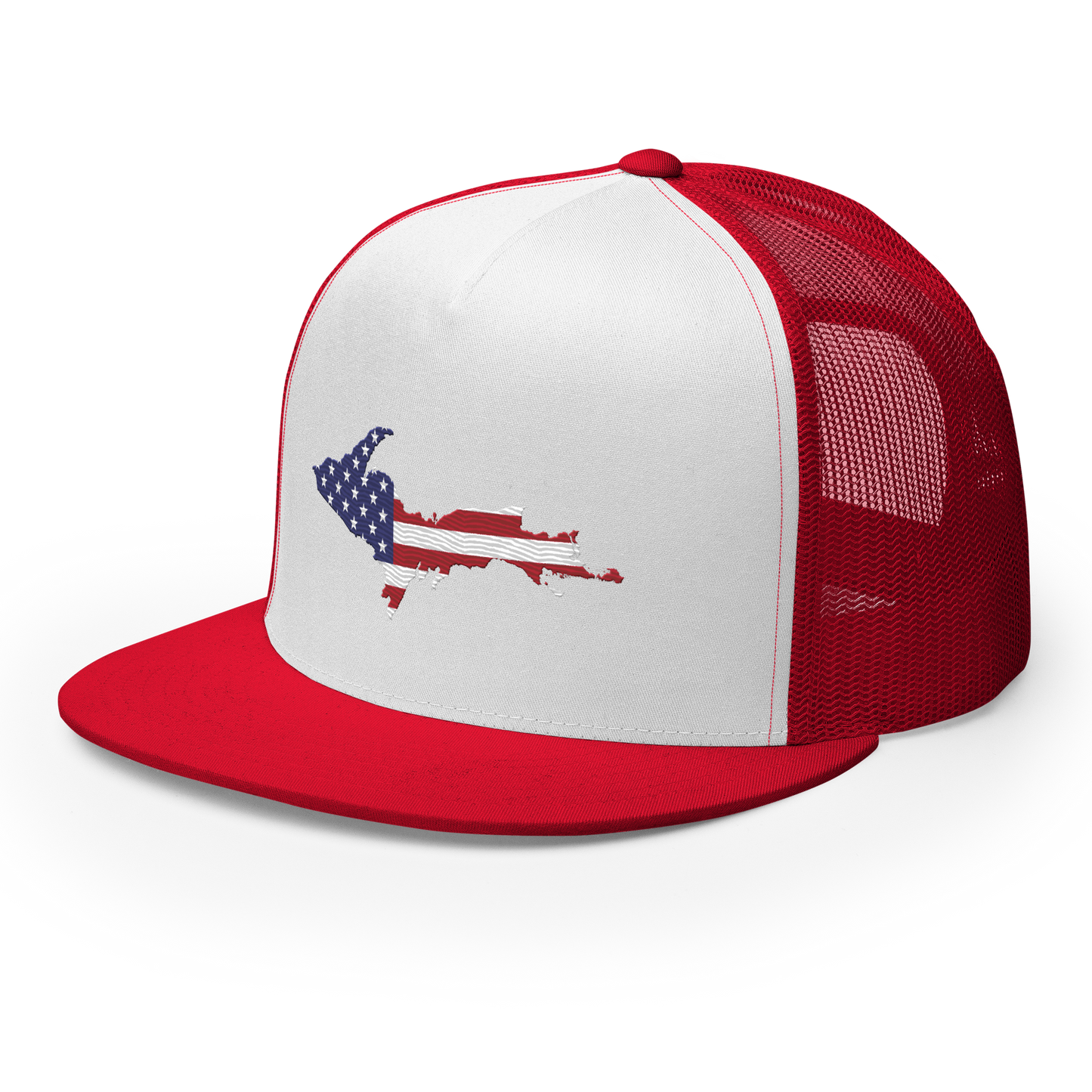 Michigan Upper Peninsula Trucker Hat (w/ Patriot Edition) | 5-Panel