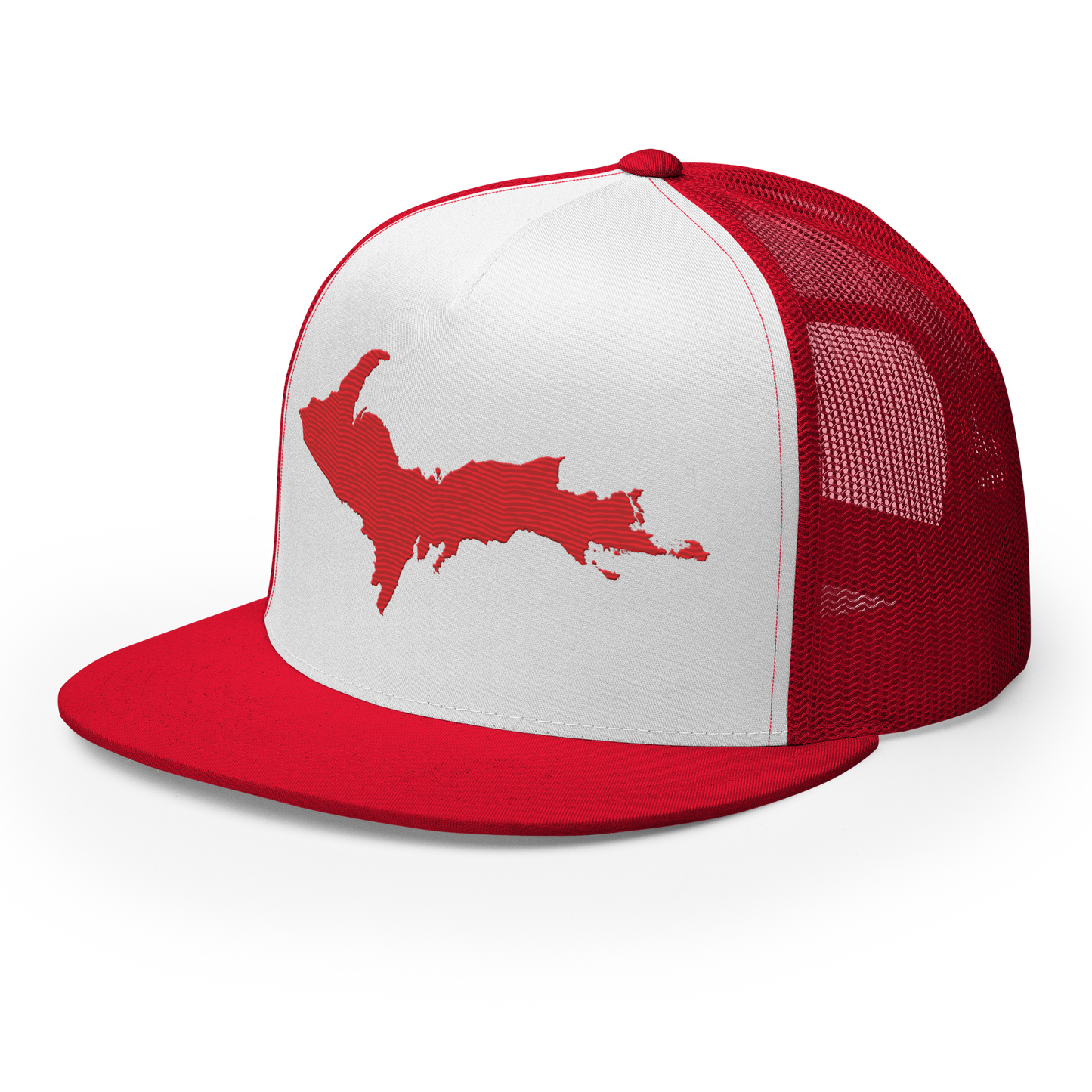 Upper Peninsula Trucker Hat | 5-Panel - Red