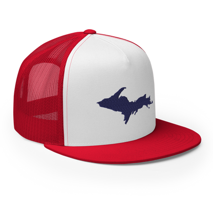 Michigan Upper Peninsula Trucker Hat (w/ UP Outline) | 5-Panel