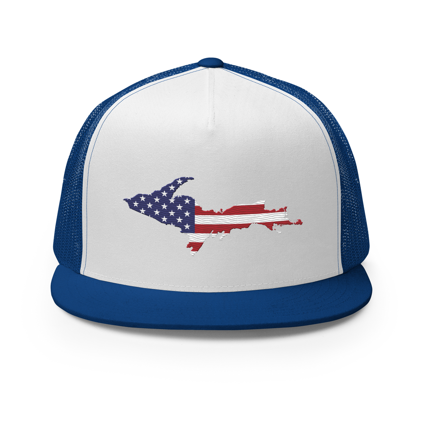 Michigan Upper Peninsula Trucker Hat (w/ Patriot Edition) | 5-Panel