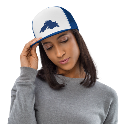 Lake Superior Trucker Hat | 5-Panel - Royal Blue