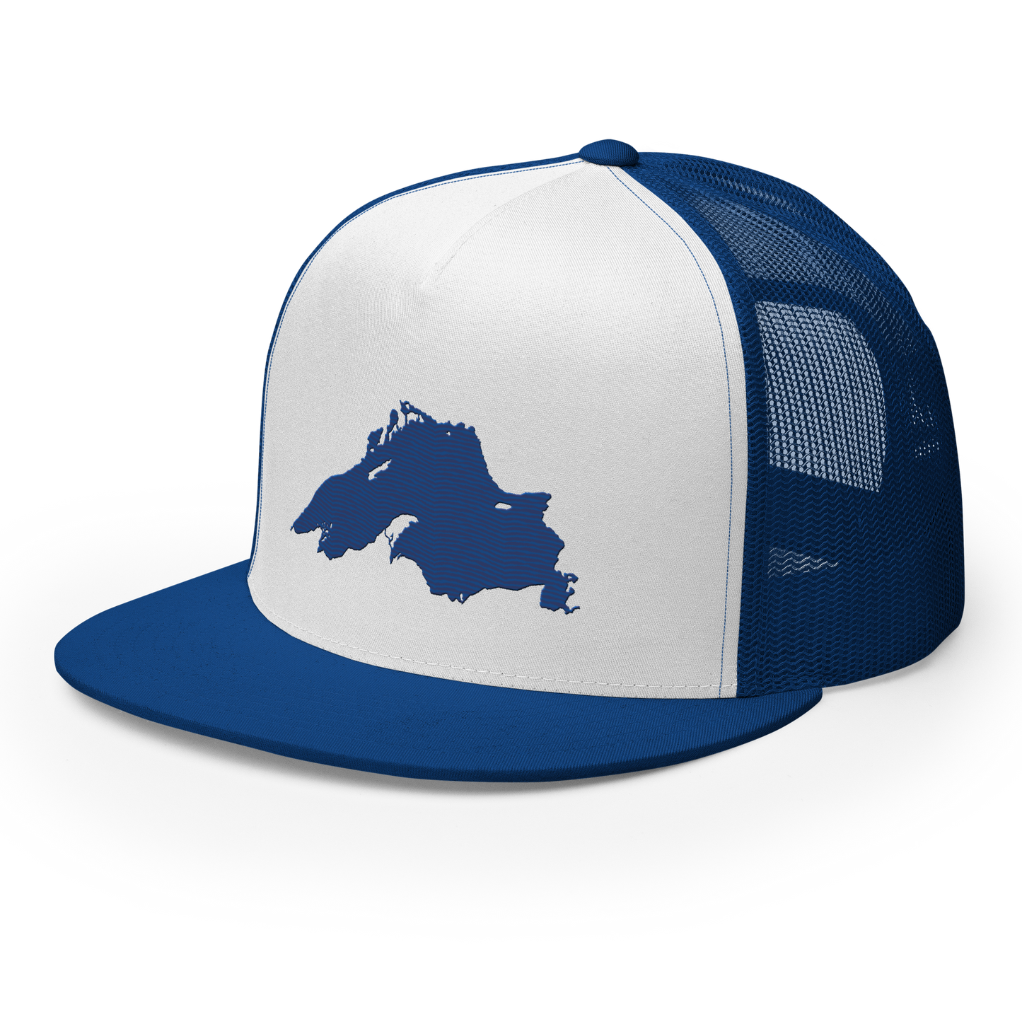 Lake Superior Trucker Hat | 5-Panel - Royal Blue