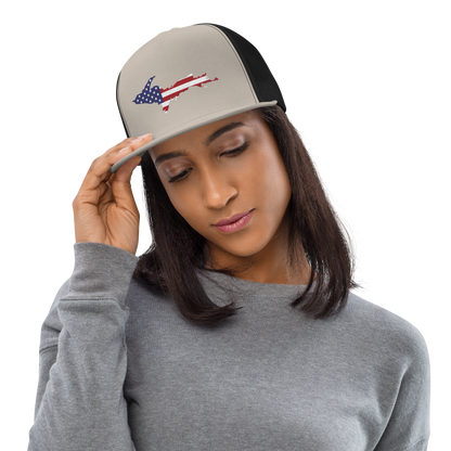 Michigan Upper Peninsula Trucker Hat (w/ Patriot Edition) | 5-Panel