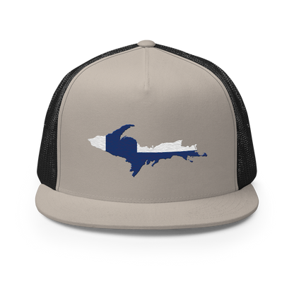 Michigan Upper Peninsula Trucker Hat (Finnish-American Edition) | 5-Panel