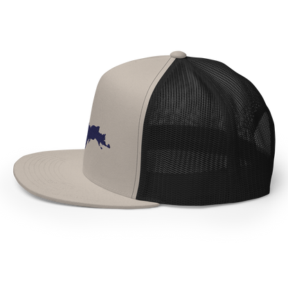 Michigan Upper Peninsula Trucker Hat (w/ UP Outline) | 5-Panel