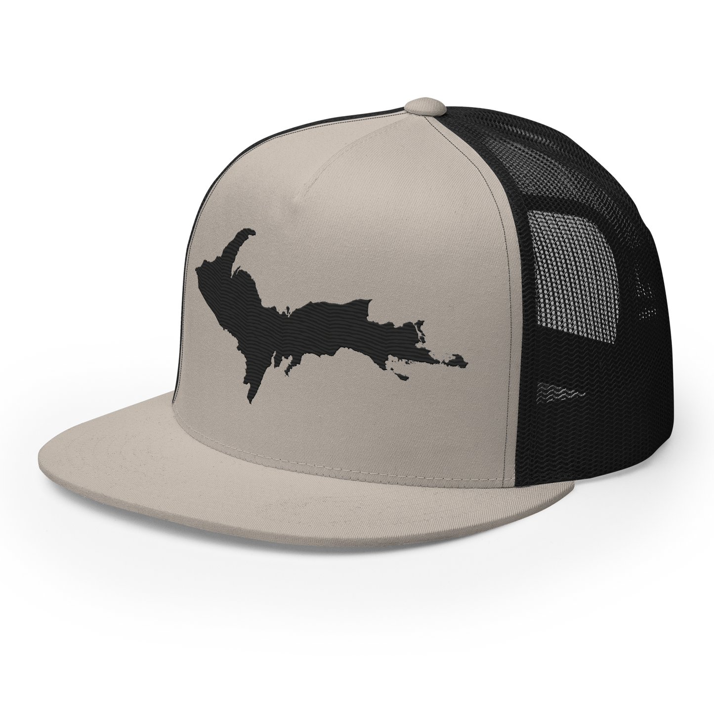 Upper Peninsula Trucker Hat | 5-Panel - Black