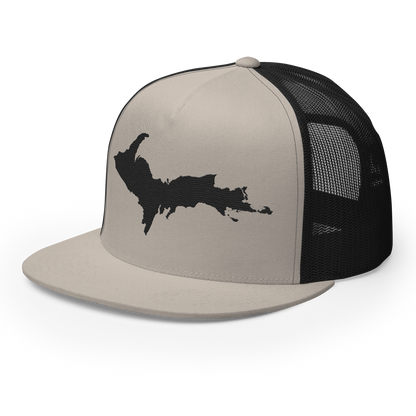 Upper Peninsula Trucker Hat | 5-Panel - Black