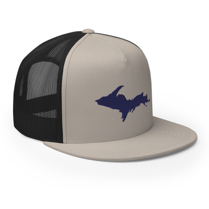 Michigan Upper Peninsula Trucker Hat (w/ UP Outline) | 5-Panel