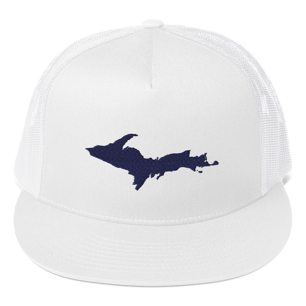 Michigan Upper Peninsula Trucker Hat (w/ UP Outline) | 5-Panel