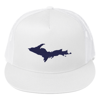 Michigan Upper Peninsula Trucker Hat (w/ UP Outline) | 5-Panel