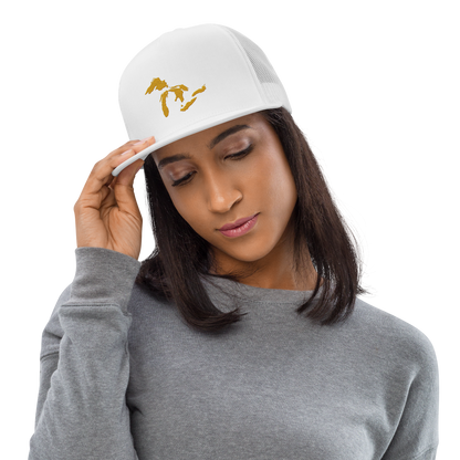 Great Lakes Trucker Hat (Gold) | 5-Panel