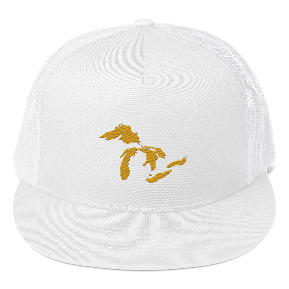 Great Lakes Trucker Hat (Gold) | 5-Panel