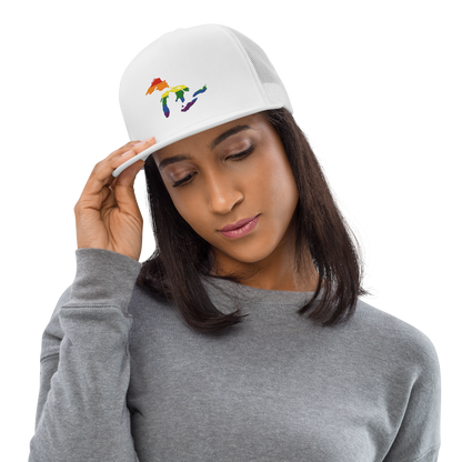 Great Lakes Trucker Hat (Rainbow Pride Edition) | 5-Panel