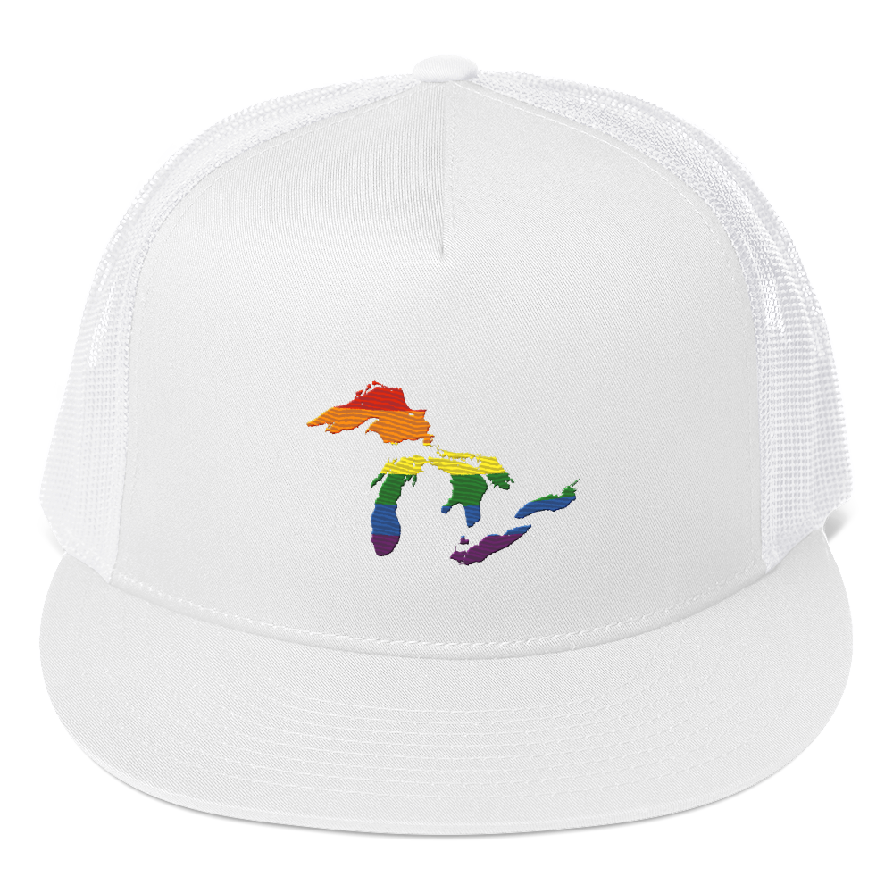 Great Lakes Trucker Hat (Rainbow Pride Edition) | 5-Panel