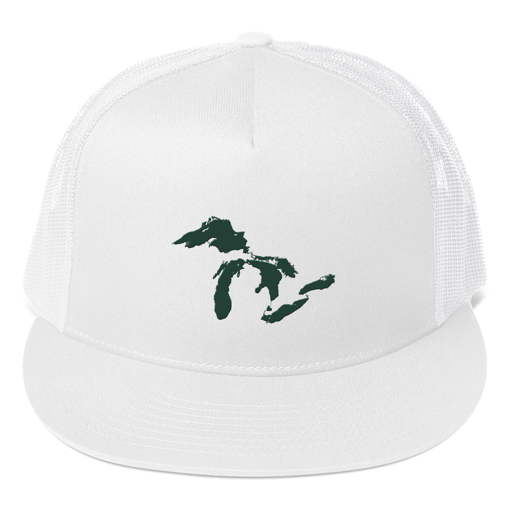 Great Lakes Trucker Hat (Laconic Green) | 5-Panel