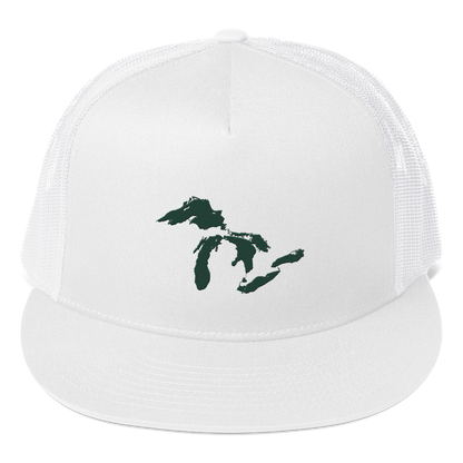 Great Lakes Trucker Hat (Laconic Green) | 5-Panel