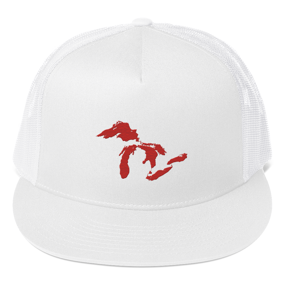 Great Lakes Trucker Hat (Aliform Red) | 5-Panel