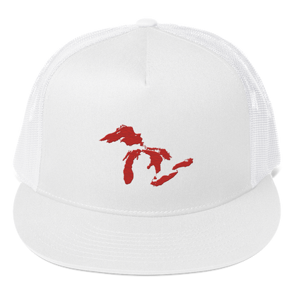 Great Lakes Trucker Hat (Aliform Red) | 5-Panel