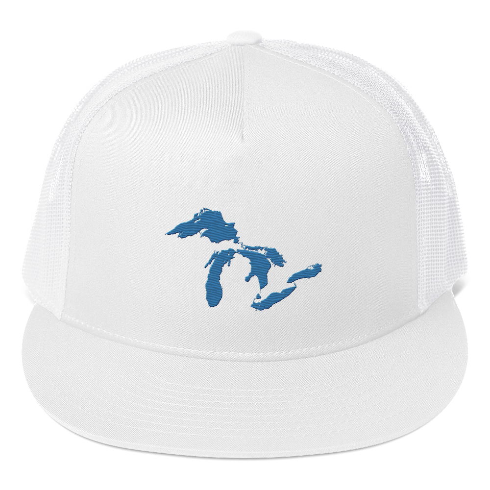 Great Lakes Trucker Hat (Superior Blue) | 5-Panel