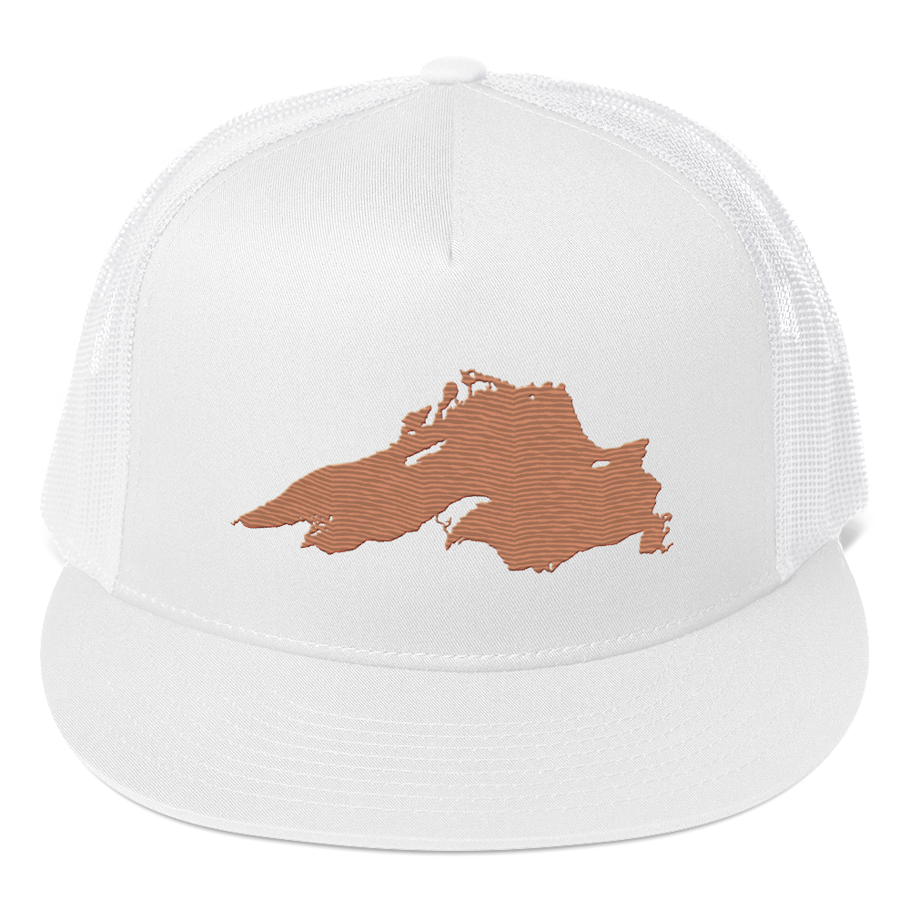 Lake Superior Trucker Hat | 5-Panel - Copper