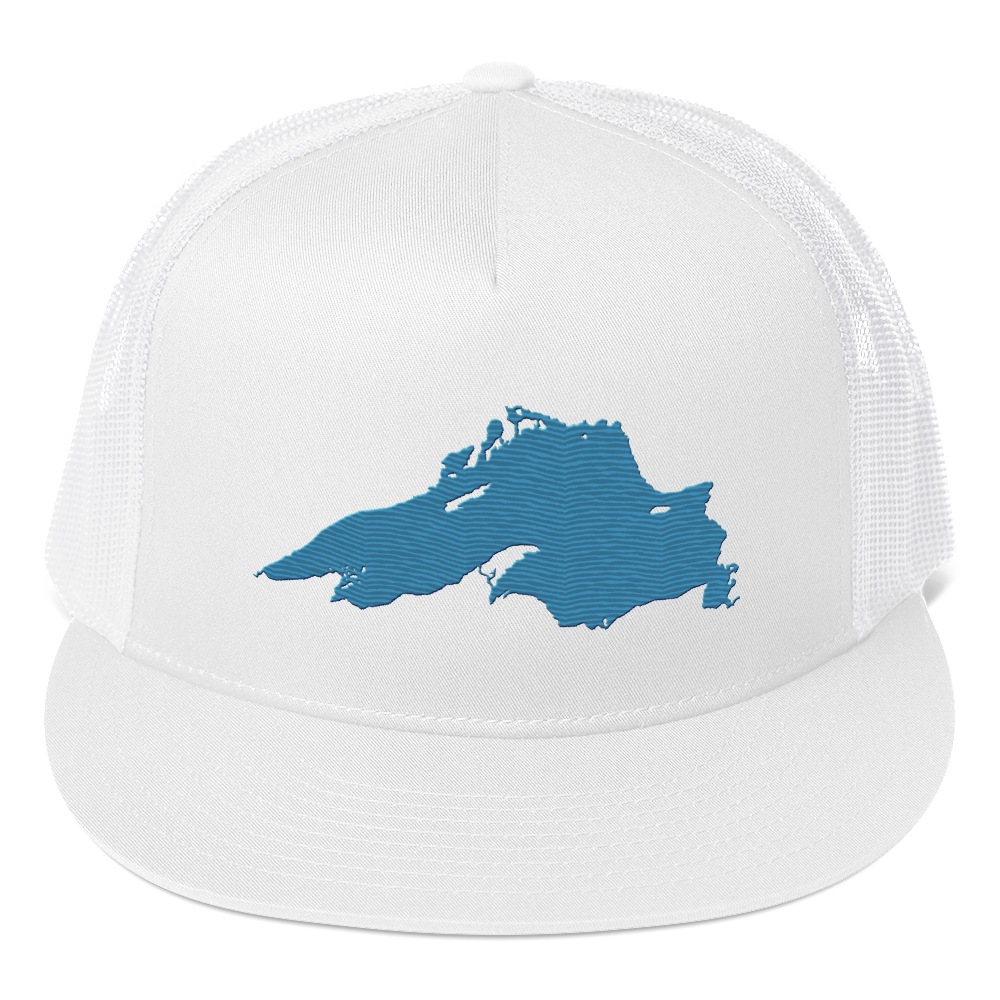 Lake Superior Trucker Hat | 5-Panel - Traverse Blue