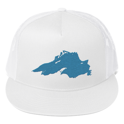 Lake Superior Trucker Hat | 5-Panel - Traverse Blue