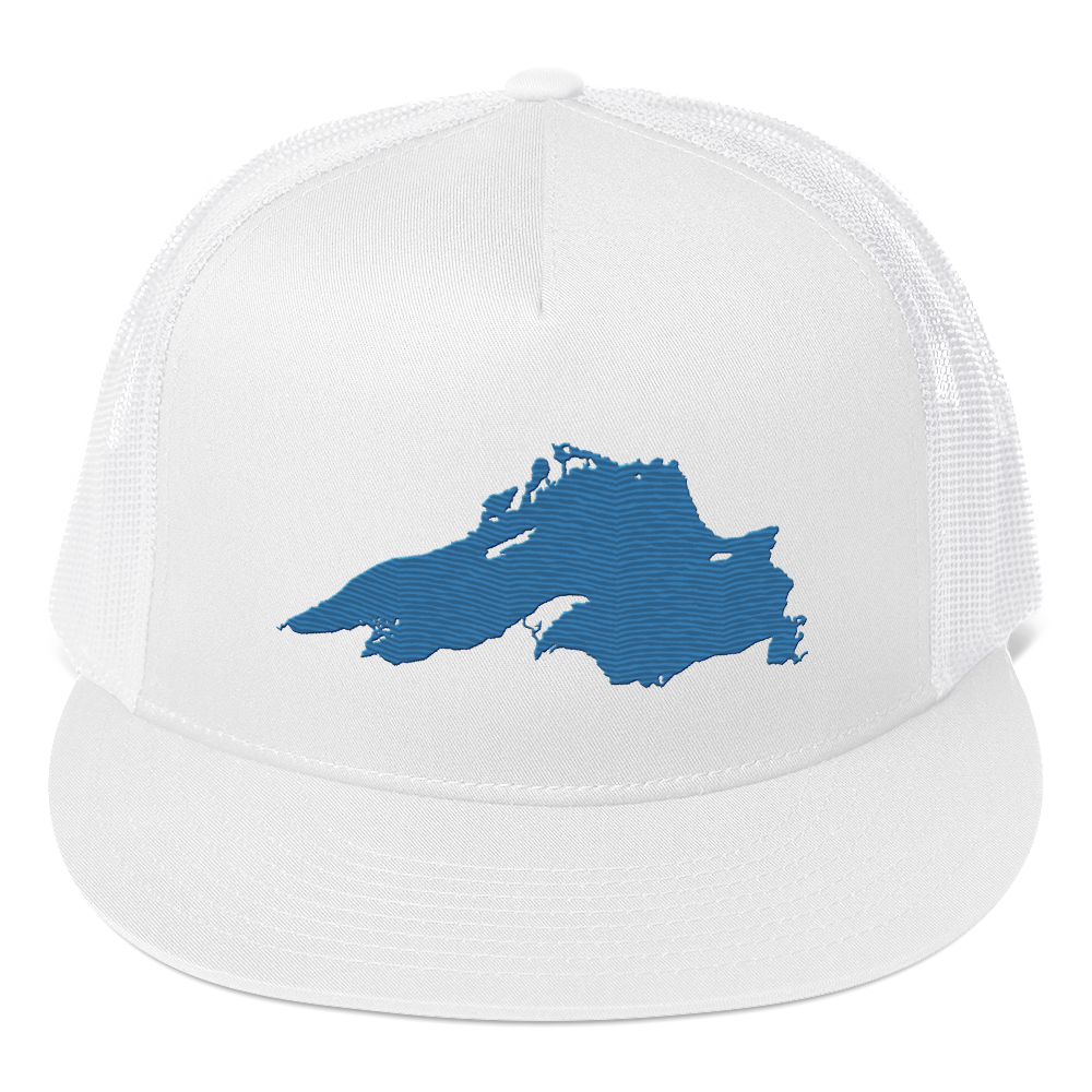 Lake Superior Trucker Hat | 5-Panel - Superior Blue