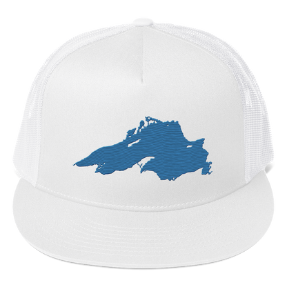 Lake Superior Trucker Hat | 5-Panel - Superior Blue