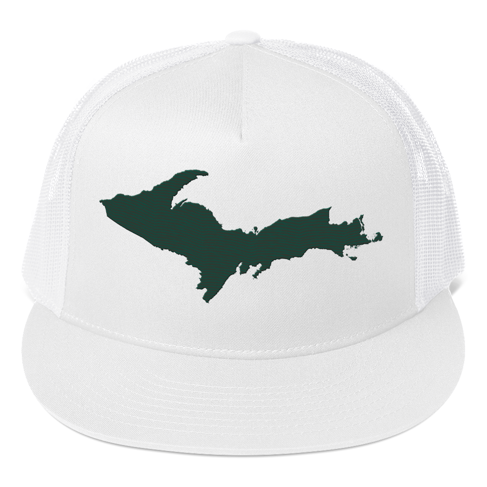 Upper Peninsula Trucker Hat | 5-Panel - Laconic Green