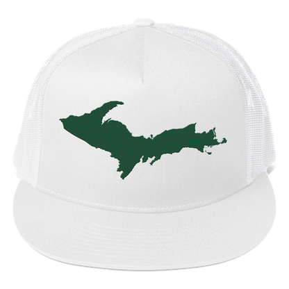 Upper Peninsula Trucker Hat | 5-Panel - Superior Green