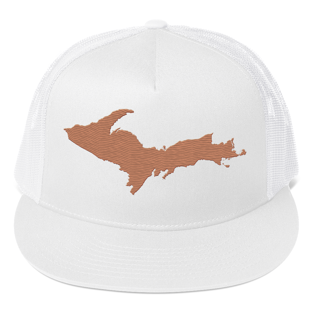 Upper Peninsula Trucker Hat | 5-Panel - Copper