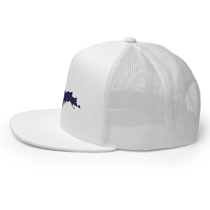 Michigan Upper Peninsula Trucker Hat (w/ UP Outline) | 5-Panel