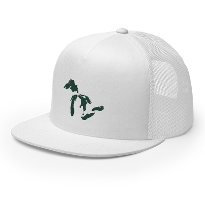 Great Lakes Trucker Hat (Laconic Green) | 5-Panel