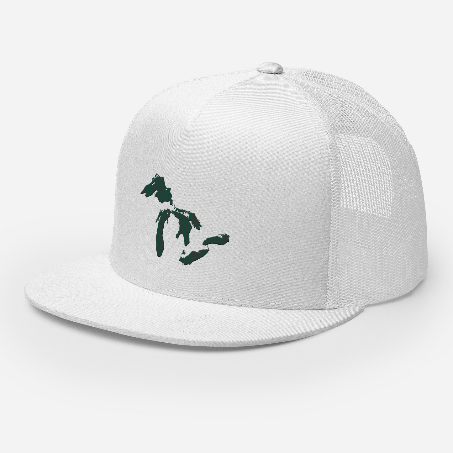 Great Lakes Trucker Hat (Laconic Green) | 5-Panel